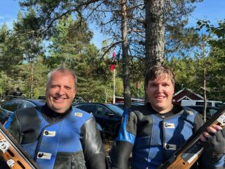 To glade vinnere - Per Einar og Andreas