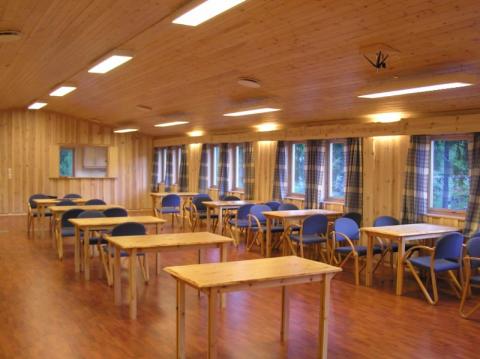Salen i skytterhuset