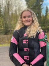 Helene Olafsen vinner av 100m-pokalen 2021