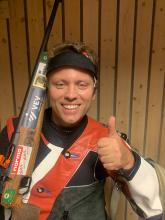 Simon Kolstad Claussen åpnet stevnet med å legge inn 349p/21*